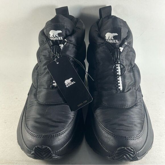 Sorel Out N About III Puffy Zip Winter Boots Waterproof Black Women's Size 10 - Picture 2 of 9